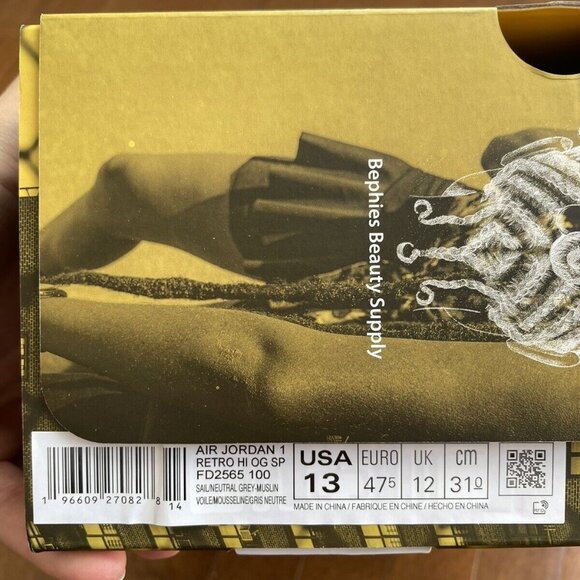 Jordan 1 Retro High OG SP Union LA Size 13 Mens Brand New - Picture 3 of 12